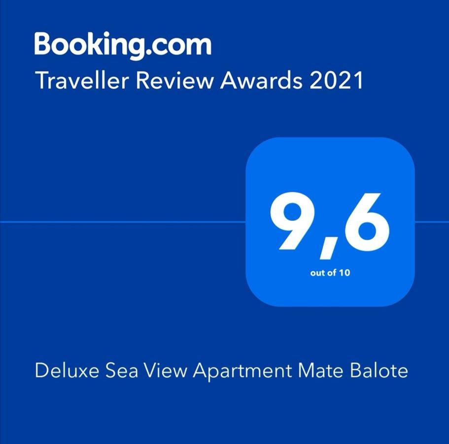 Deluxe Sea View Apartment Mate Balote Рієка Екстер'єр фото